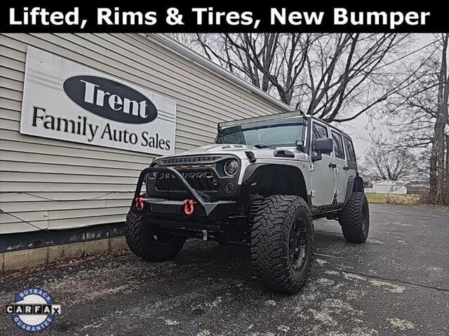 used 2011 Jeep Wrangler Unlimited car, priced at $18,956