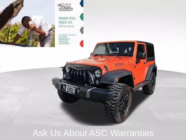 used 2015 Jeep Wrangler car, priced at $14,997