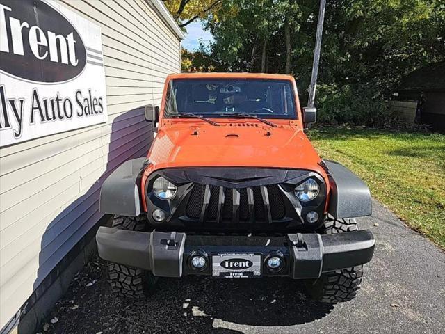 used 2015 Jeep Wrangler car, priced at $14,704