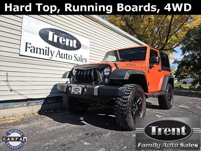 used 2015 Jeep Wrangler car, priced at $14,704