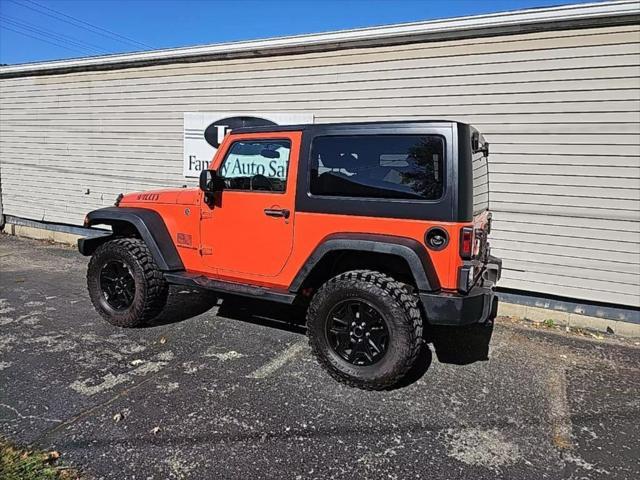 used 2015 Jeep Wrangler car, priced at $14,704