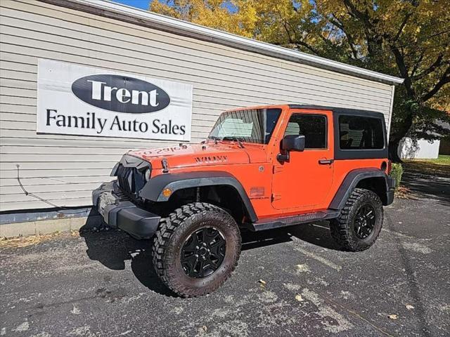 used 2015 Jeep Wrangler car, priced at $14,704