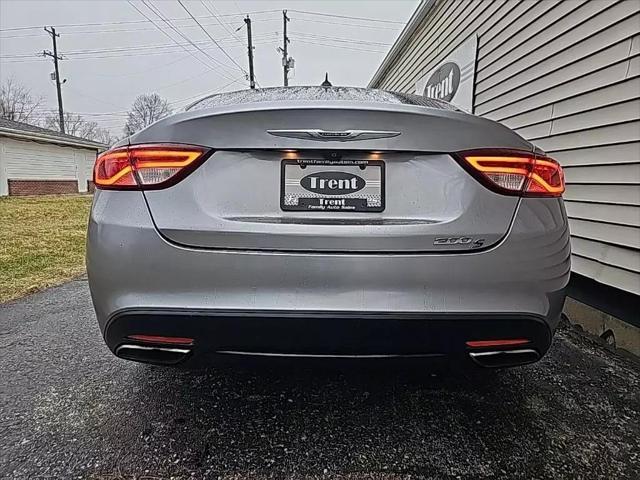 used 2015 Chrysler 200 car, priced at $9,995