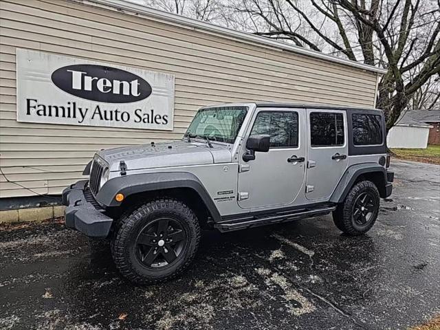 used 2015 Jeep Wrangler Unlimited car, priced at $20,675