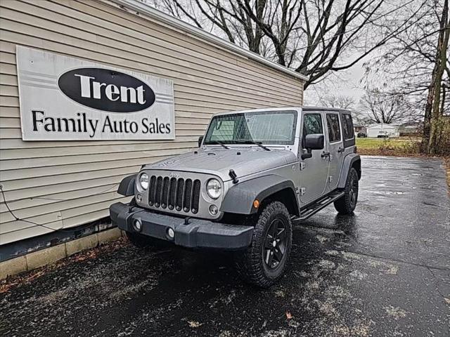 used 2015 Jeep Wrangler Unlimited car, priced at $20,675