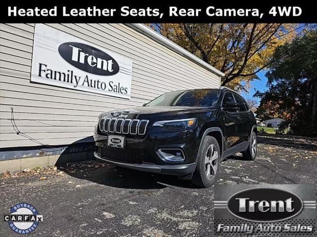 used 2019 Jeep Cherokee car, priced at $15,635