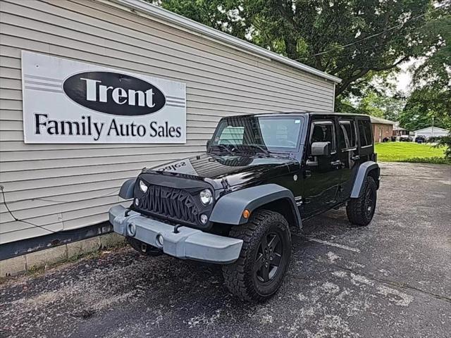 used 2017 Jeep Wrangler Unlimited car, priced at $23,752