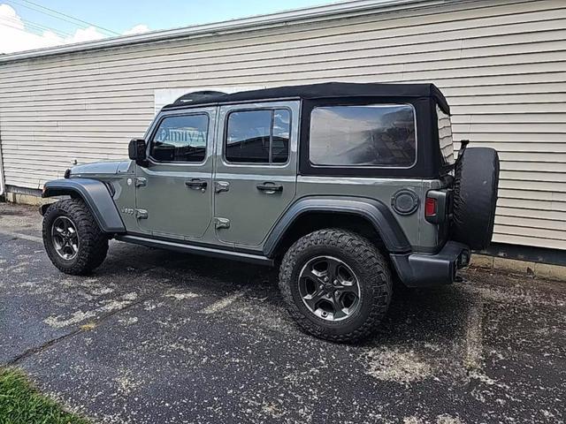 used 2020 Jeep Wrangler Unlimited car, priced at $22,339