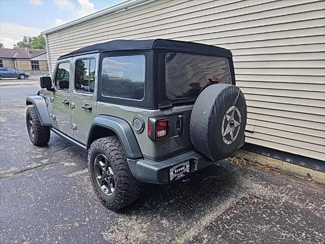 used 2020 Jeep Wrangler Unlimited car, priced at $22,210