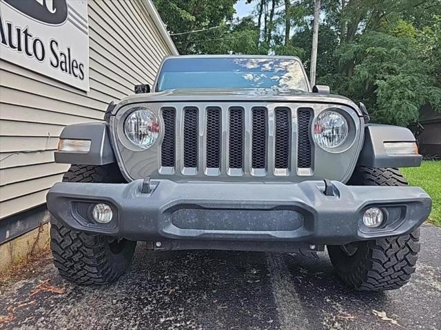 used 2020 Jeep Wrangler Unlimited car, priced at $22,210