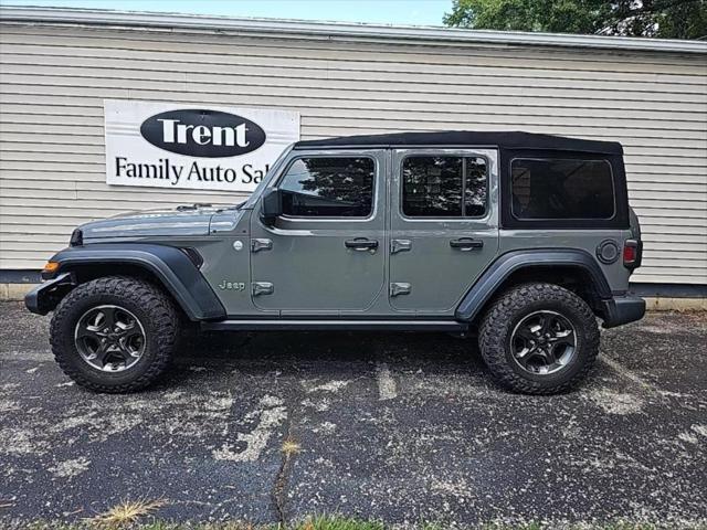 used 2020 Jeep Wrangler Unlimited car, priced at $22,210