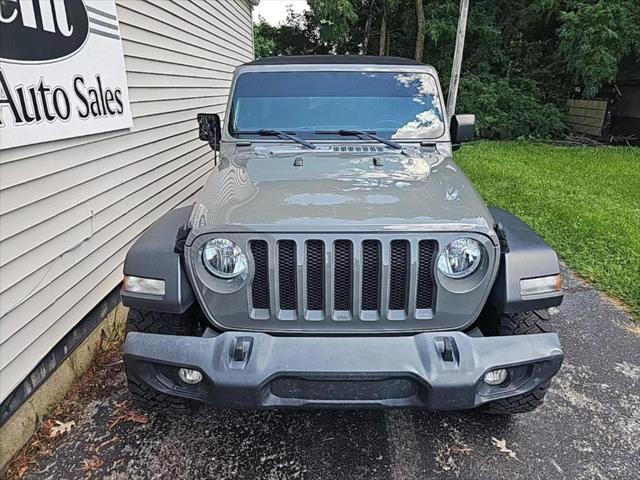 used 2020 Jeep Wrangler Unlimited car, priced at $22,210