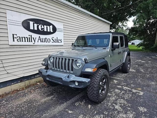 used 2020 Jeep Wrangler Unlimited car, priced at $22,210