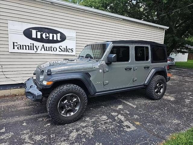 used 2020 Jeep Wrangler Unlimited car, priced at $22,210