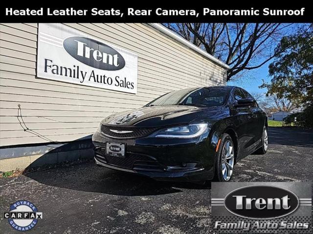 used 2015 Chrysler 200 car, priced at $13,814