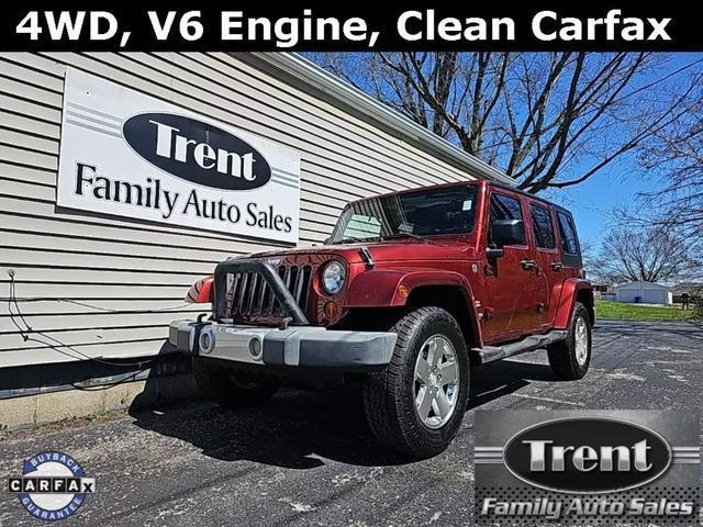 used 2009 Jeep Wrangler Unlimited car, priced at $14,631