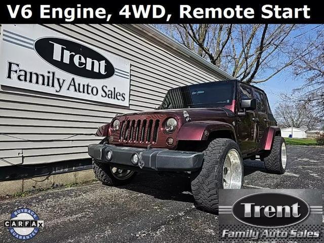 used 2011 Jeep Wrangler Unlimited car, priced at $15,939