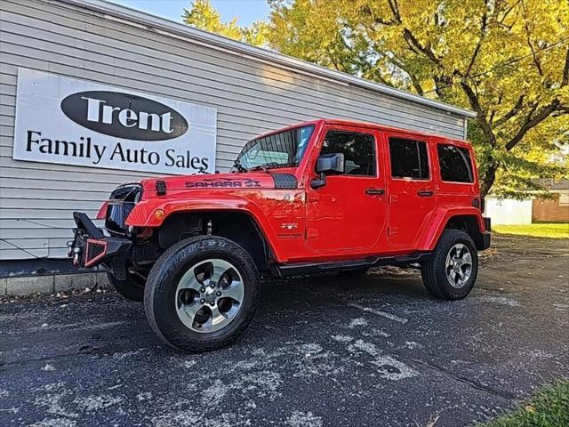 used 2018 Jeep Wrangler JK Unlimited car, priced at $17,979