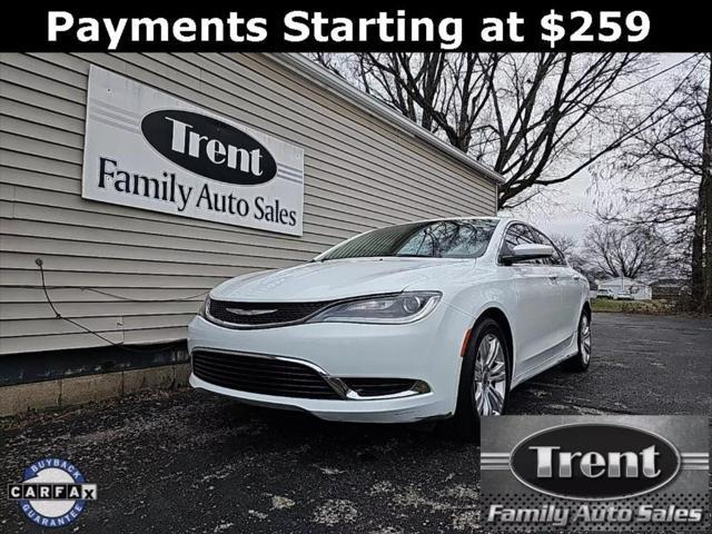 used 2015 Chrysler 200 car, priced at $11,699