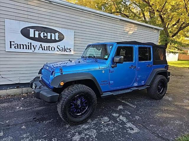 used 2016 Jeep Wrangler Unlimited car, priced at $16,895