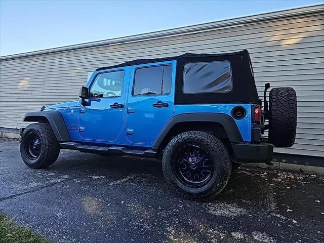 used 2016 Jeep Wrangler Unlimited car, priced at $16,895