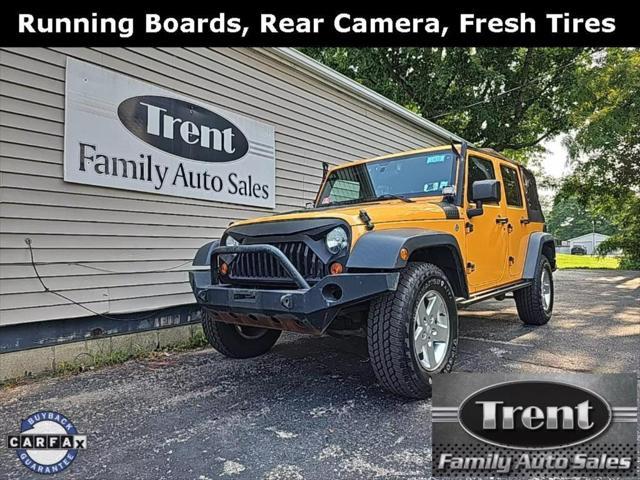 used 2012 Jeep Wrangler Unlimited car, priced at $14,332