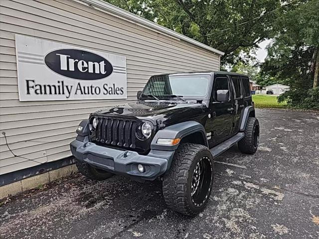 used 2020 Jeep Wrangler Unlimited car, priced at $23,897