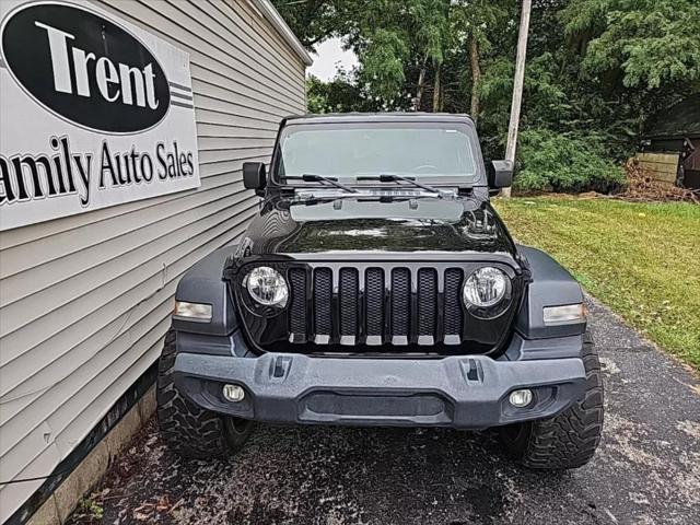 used 2020 Jeep Wrangler Unlimited car, priced at $23,897