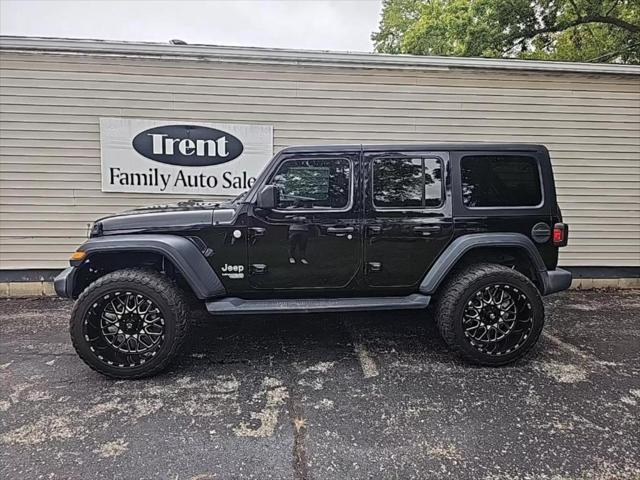 used 2020 Jeep Wrangler Unlimited car, priced at $23,897