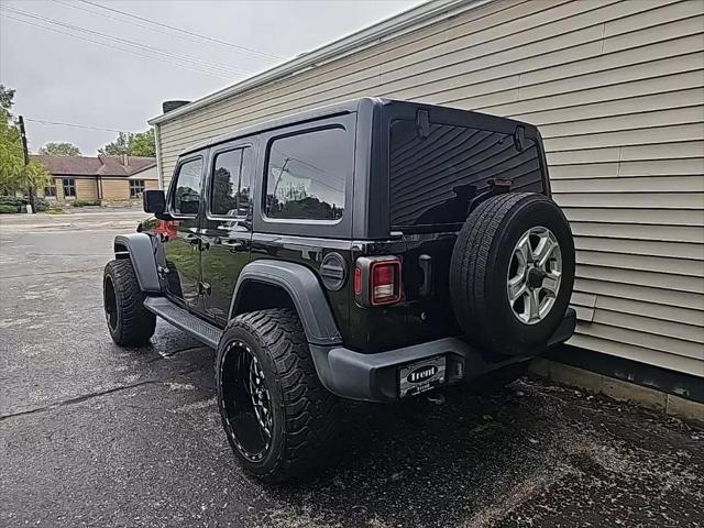 used 2020 Jeep Wrangler Unlimited car, priced at $23,897