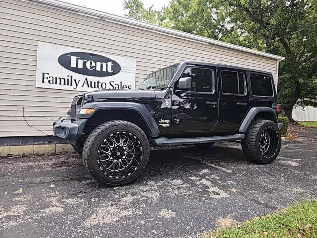 used 2020 Jeep Wrangler Unlimited car, priced at $23,897