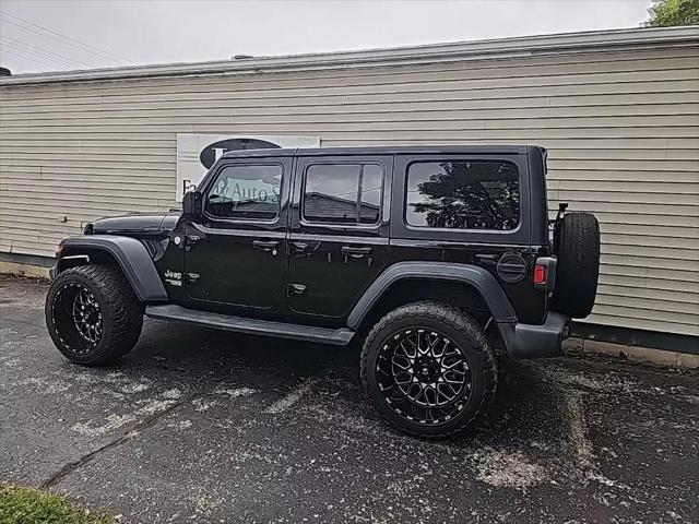 used 2020 Jeep Wrangler Unlimited car, priced at $23,897