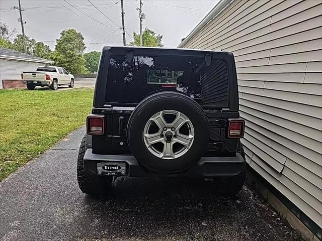 used 2020 Jeep Wrangler Unlimited car, priced at $23,897