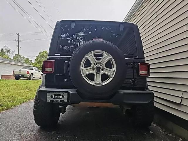 used 2020 Jeep Wrangler Unlimited car, priced at $23,897