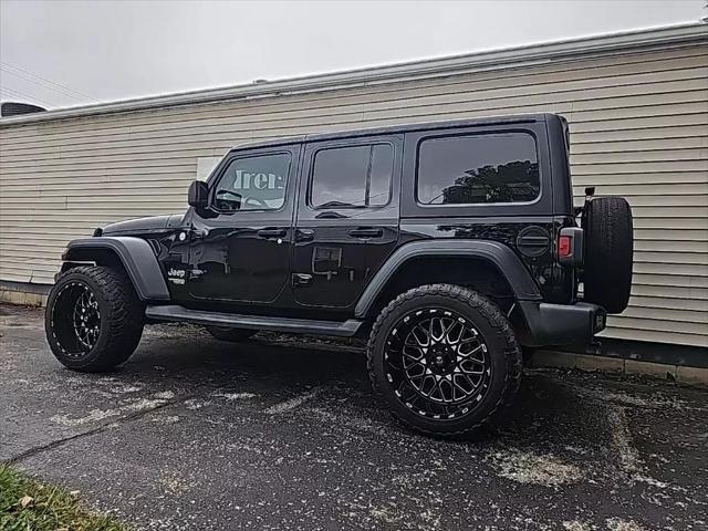 used 2020 Jeep Wrangler Unlimited car, priced at $23,897