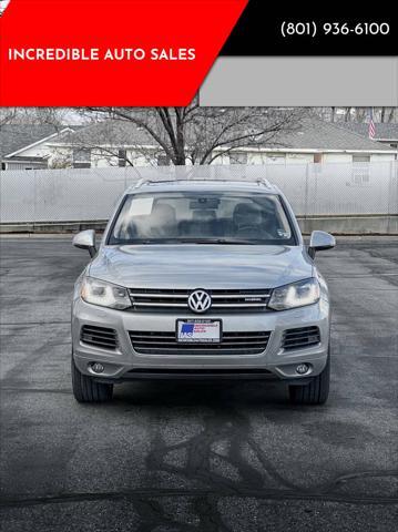 used 2013 Volkswagen Touareg Hybrid car, priced at $8,995