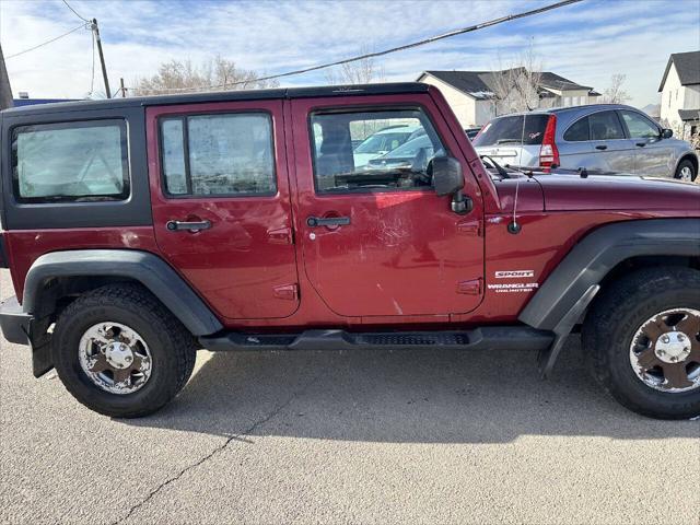 used 2012 Jeep Wrangler Unlimited car, priced at $11,995