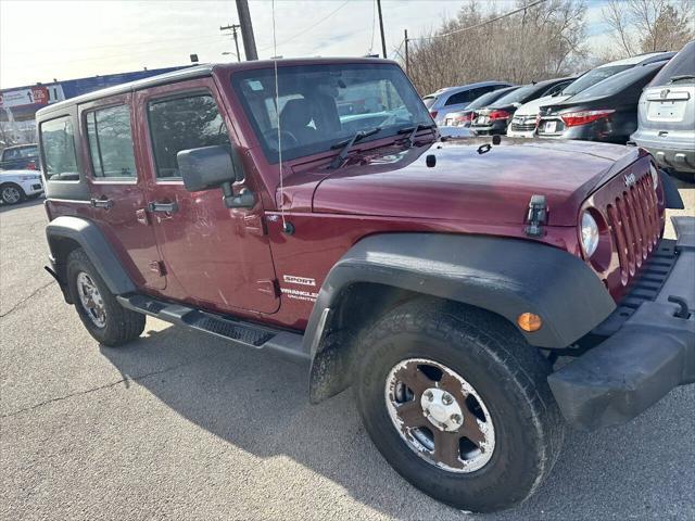 used 2012 Jeep Wrangler Unlimited car, priced at $11,995