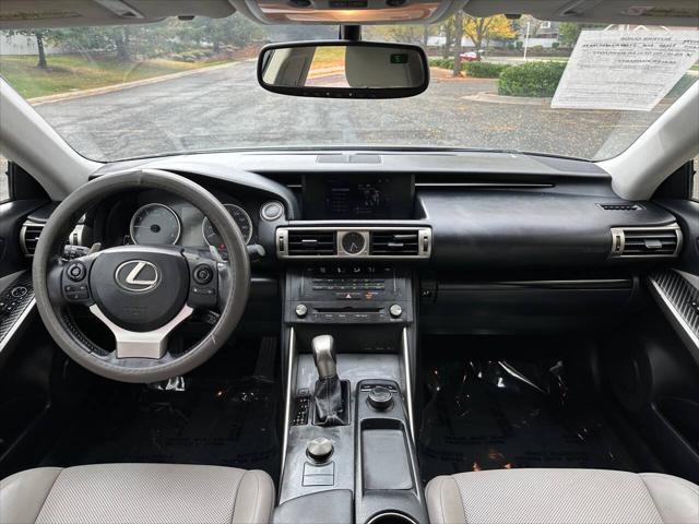 used 2015 Lexus IS 250 car, priced at $13,995