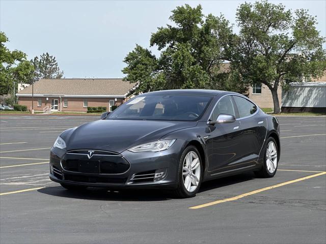 used 2015 Tesla Model S car, priced at $12,995