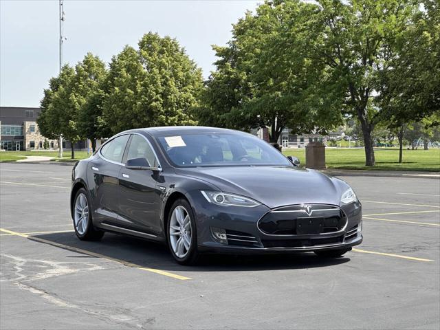 used 2015 Tesla Model S car, priced at $12,995