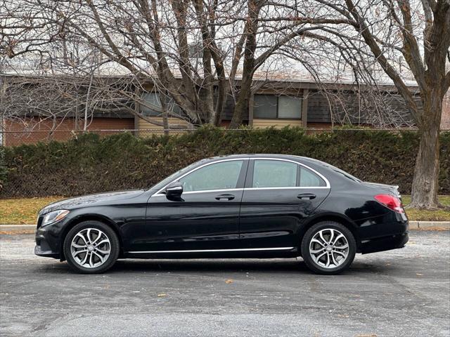 used 2015 Mercedes-Benz C-Class car, priced at $10,995