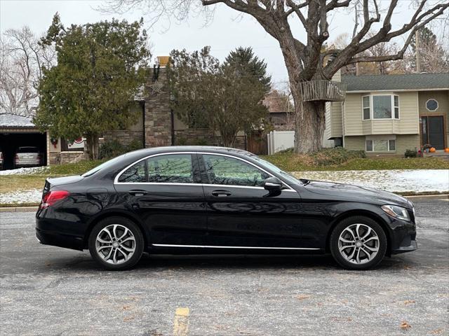 used 2015 Mercedes-Benz C-Class car, priced at $10,995