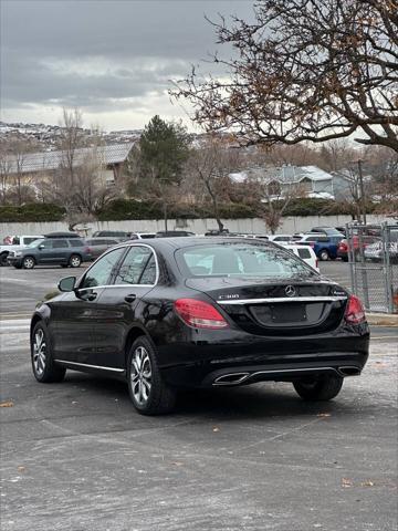 used 2015 Mercedes-Benz C-Class car, priced at $10,995