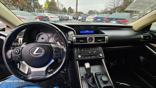 used 2015 Lexus IS 250 car, priced at $16,995