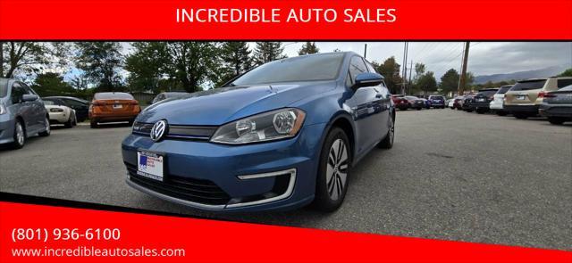 used 2016 Volkswagen e-Golf car, priced at $8,995