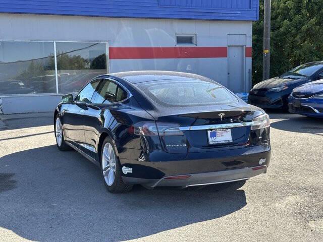 used 2014 Tesla Model S car, priced at $11,995