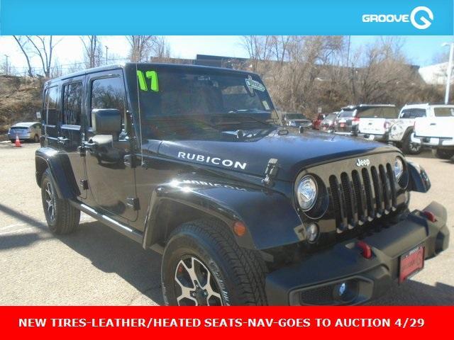 used 2017 Jeep Wrangler Unlimited car, priced at $25,993