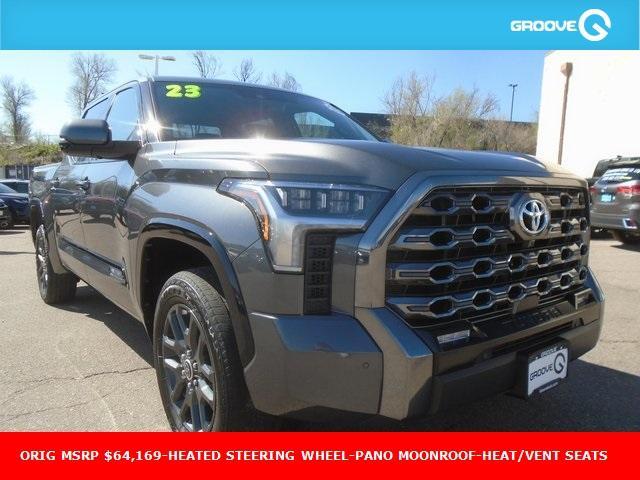 used 2023 Toyota Tundra car, priced at $58,491