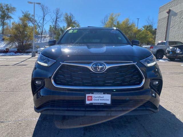 used 2022 Toyota Highlander Hybrid car, priced at $46,991